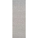 Runner version showcases the versatile shape of Couristan Monaco Indoor/Outdoor Rug - Summer Quay/Cocoa Natural for hallways and narrow spaces