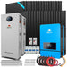 SGR-20K32P Sun Gold Power 20000W 48VDC 120V/240V LiFePO4 30.72KWH Lithium Battery Off-Grid Solar Kit with panels, PowerMax batteries, inverters, breakers, and cables