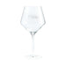 Seattle Seahawks Crate & Barrel NFL Tour 24oz Red Wine Glass, Set of 4 featuring the Seahawks bird-head logo etched on a clear stemmed wine glass
