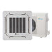 Senville 18000 BTU Ceiling Cassette Air Conditioner - Heat Pump - SENA/18HF/IC complete indoor and outdoor HVAC system