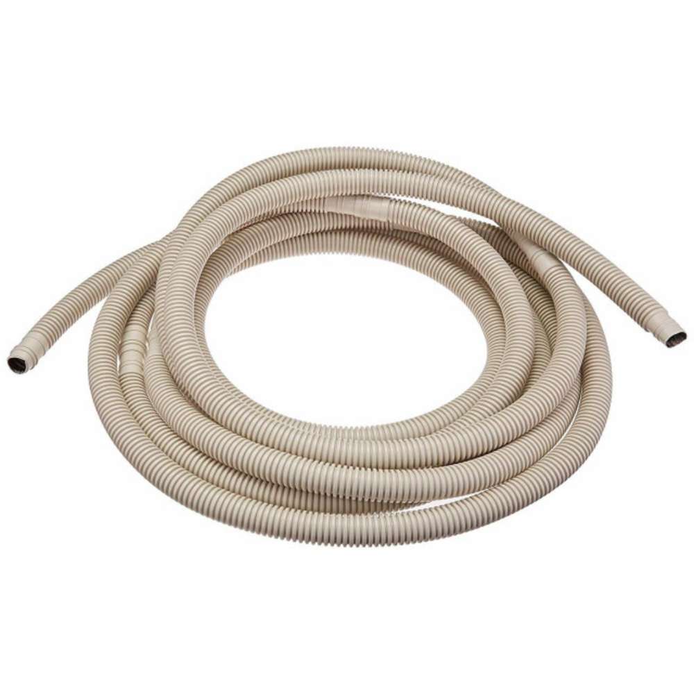 Senville 20ft. Drain Hose for Mini Split Air Conditioner coiled into a compact roll, showing its long flexible design for mini split AC installations