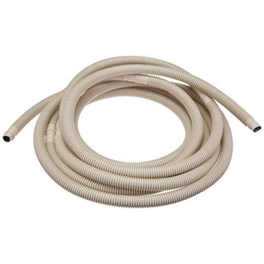 Senville 20ft. Drain Hose for Mini Split Air Conditioner coiled into a compact roll, showing its long flexible design for mini split AC installations