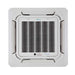 Senville 24000 BTU Ceiling Cassette Air Conditioner - Heat Pump - SENA/24HF/IC ceiling cassette unit with a sleek square vent design for hidden heating and cooling