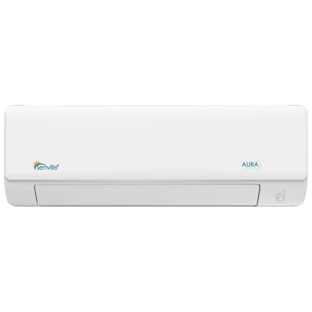 Senville 24000 BTU Mini Split Air Conditioner - Heat Pump - ELITE Series sleek wall-mounted indoor air handler