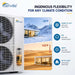 Senville 36000 BTU Central Air Conditioner - Heat Pump - SENDC-36HF built for reliable heating and cooling in extreme hot and cold climates