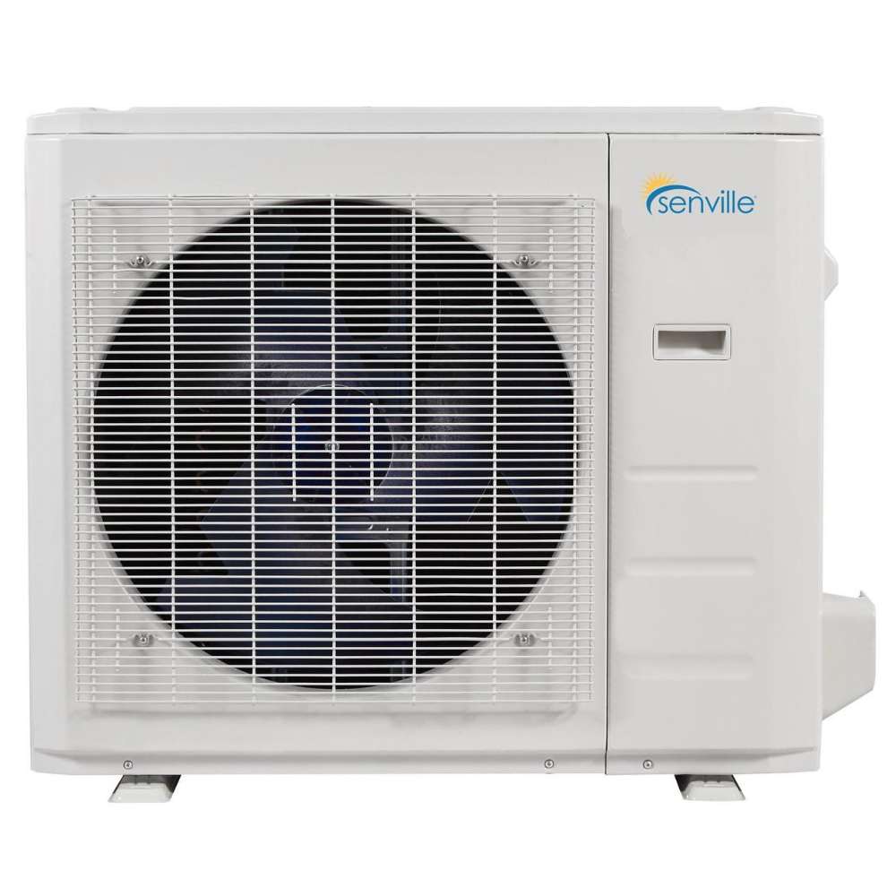 Senville 48000 BTU Central Air Conditioner Heat Pump System - SENDC-48HF outdoor condenser with high-performance inverter technology