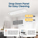 Senville 6000 BTU 1-Way Cassette Air Conditioner - Heat Pump - SENA-06HF-1WC with drop-down panel for easy filter cleaning and maintenance