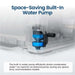 Senville 9000 BTU 1-Way Cassette Air Conditioner - Heat Pump - SENA-09HF-1WC with a built-in condensate pump for space-saving installation