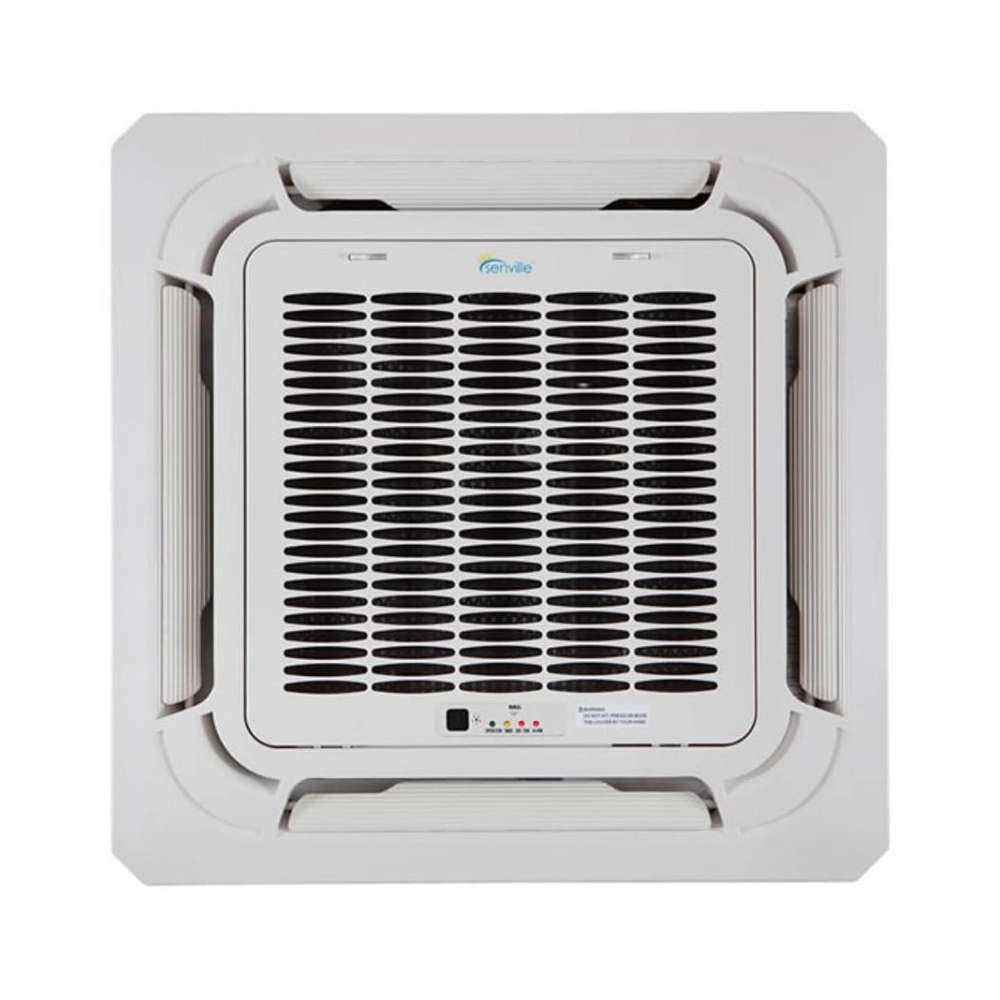 Senville 9000 BTU Ceiling Cassette Air Conditioner - Heat Pump - SENA/09HF/IC ceiling cassette indoor unit with four-way airflow design