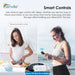 Senville 9000 BTU Mini Split Air Conditioner - Heat Pump - ELITE Series with Alexa voice control and smartphone app connectivity