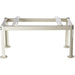 Senville Large Outdoor Ground Stand/Bracket for Mini Split (18000-36000 BTU) shown as a sturdy four-leg metal stand with adjustable mounting rails