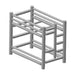 Single Single Right Fireside Lodge Voyageur Bunk Bed shows a gray 3D model with single beds on both levels and a right-side ladder