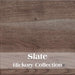 Slate Fireside Lodge Log Five Drawer Chest presents a muted gray-brown finish with soft blended grain patterns