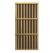 Slatted wood heater cover over a carbon panel used in Golden Designs Maxxus Toulose 2 Person Low EMF Far Infrared Sauna