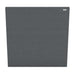 Square Chaucer GIK Acoustics Classic Acoustic Panel in medium gray woven fabric, providing acoustic treatment with a contemporary style