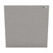 Square Glass GIK Acoustics Classic Acoustic Panel in light gray fabric, offering sound absorption in a clean minimalist design