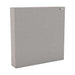 Square Glass GIK Acoustics Scopus™ Tuned Membrane Bass Trap light gray square acoustic panel with subtle woven material