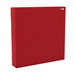 Square Pitlochry GIK Acoustics Classic Bass Trap in bright red fabric for effective bass control and acoustic treatment