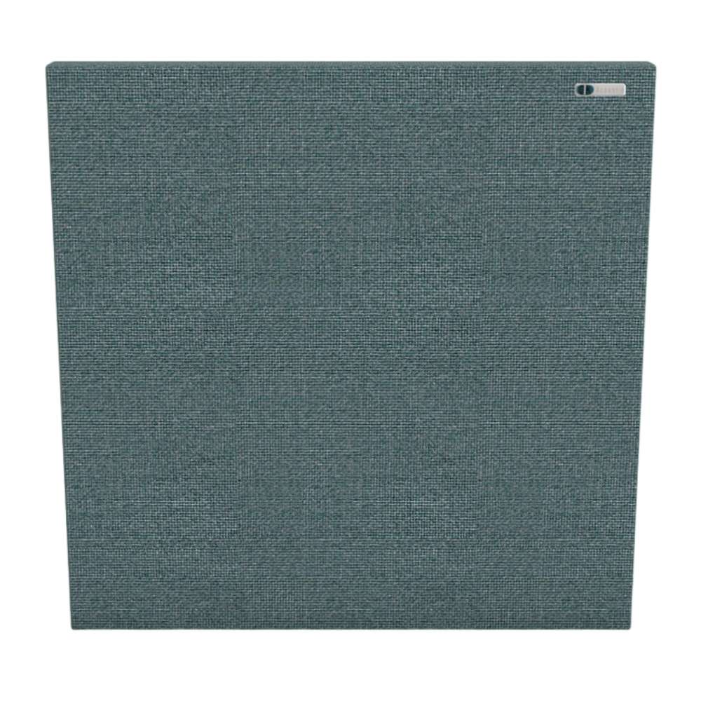Square Ronay GIK Acoustics FlexRange Acoustic Panel in muted blue-gray fabric built for sound absorption and acoustic comfort