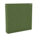 Square Staffa GIK Acoustics Classic Bass Trap in green fabric for enhanced low-frequency absorption