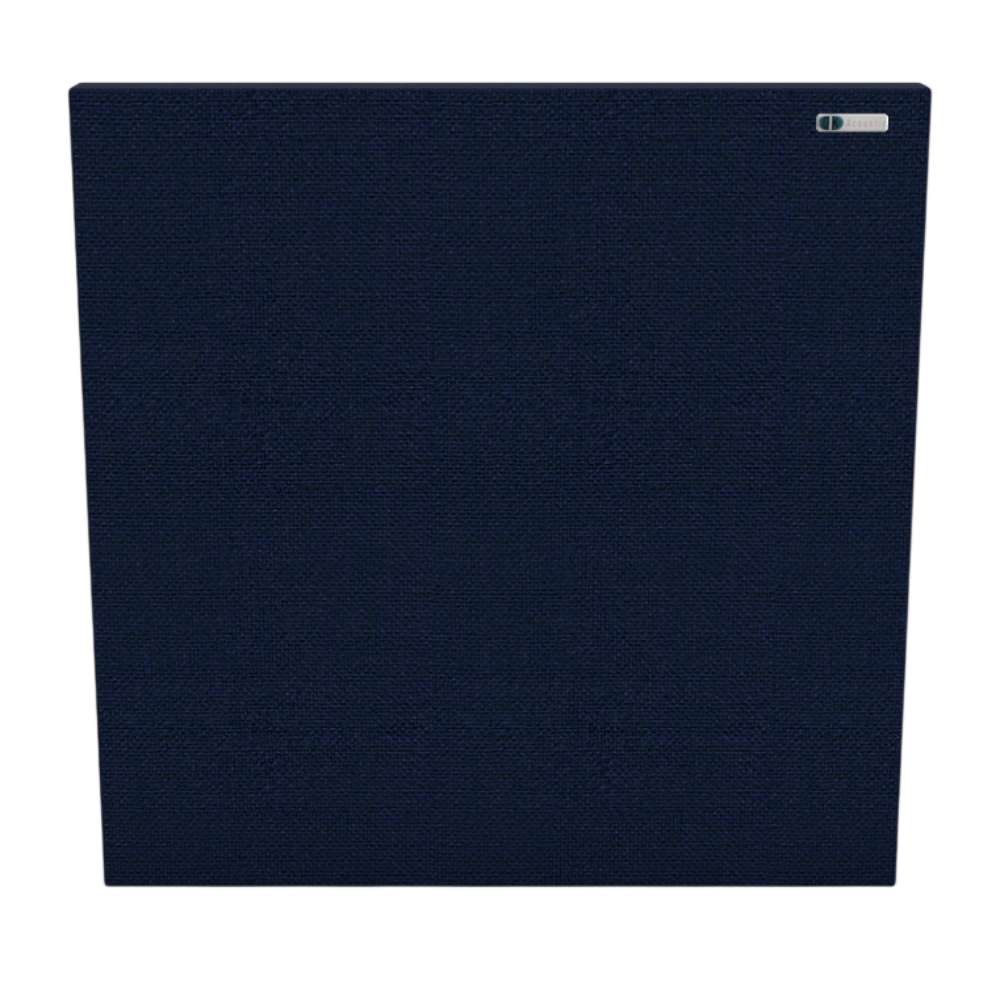 Square Walten GIK Acoustics FlexRange Acoustic Panel in deep navy blue fabric offering professional acoustic performance and a sleek appearance