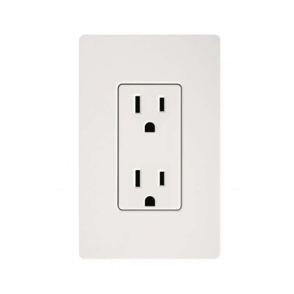 Standard 15 amp wall outlet used to plug in Golden Designs Dynamic Barcelona Elite 1-2 Person Ultra Low EMF Far Infrared Sauna