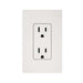 Standard 15 amp wall outlet used to plug in Golden Designs Dynamic Cordoba 2 Person Full Spectrum Infrared Sauna