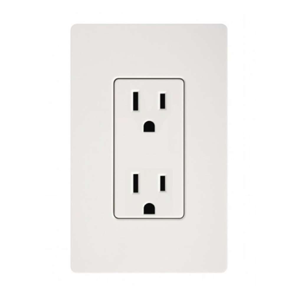 Standard 15 amp wall outlet used to plug in Golden Designs Dynamic San Marino Elite 2 Person Ultra Low EMF Far Infrared Sauna