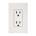 Standard 15 amp wall outlet used to plug in Golden Designs Dynamic San Marino Elite 2 Person Ultra Low EMF Far Infrared Sauna