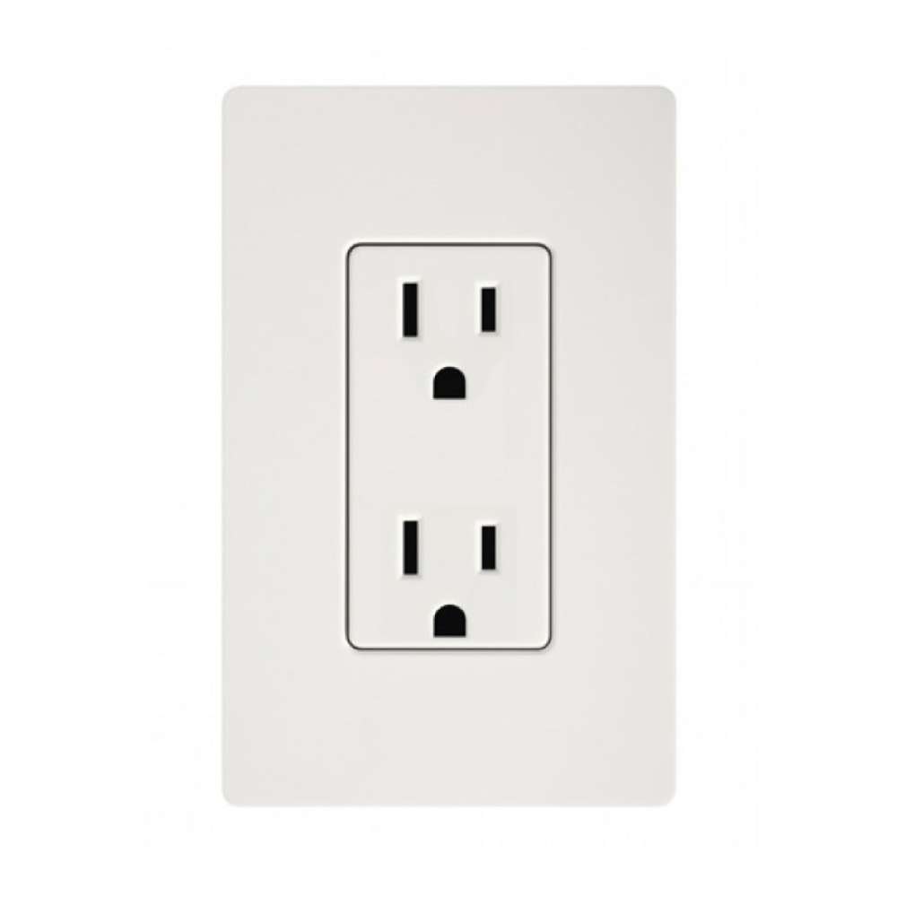 Standard 15 amp wall outlet used to plug in Golden Designs Dynamic Santiago 2 Person Full Spectrum Infrared Sauna