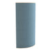 Standard Dolphin GIK Acoustics Evolution PolyFusor™ Polycylindrical Diffuser in soft blue fabric with a tall curved front surface