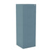 Standard Dolphin GIK Acoustics Soffit Corner Bass Trap in a soft blue fabric finish for effective low-frequency sound absorption