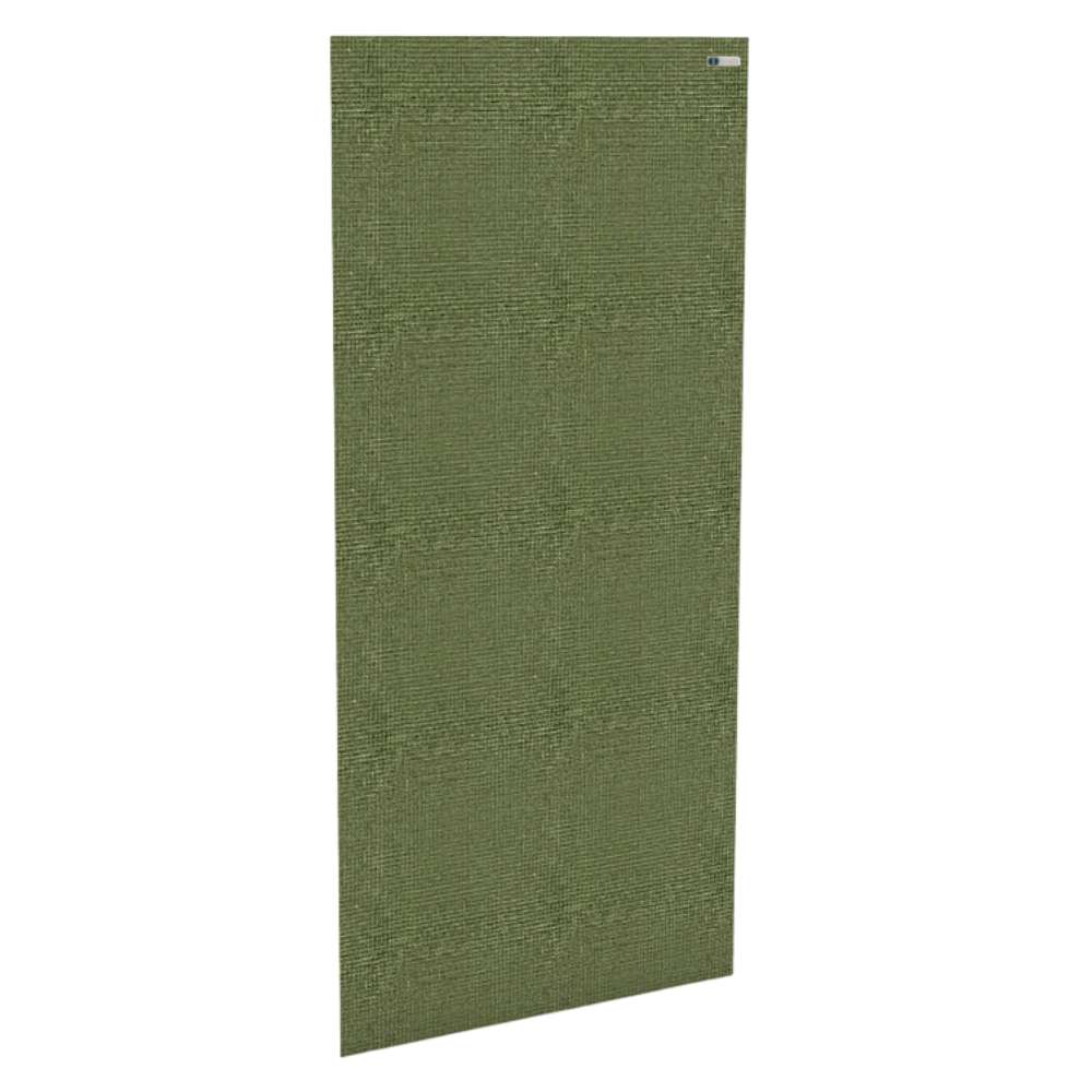 Standard Fair Isle GIK Acoustics TriTrap™ Corner Bass Trap olive green textured acoustic panel for room corner sound control