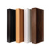 Standard GIK Acoustics Q7D Quadratic Residue Diffuser available in multiple finishes with vertical channels that enhance room acoustics and sound quality