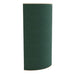 Standard Lora GIK Acoustics Evolution PolyFusor™ Polycylindrical Diffuser in deep green fabric with a curved acoustic panel design