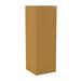 Standard Maree GIK Acoustics Soffit Corner Bass Trap in a golden tan fabric finish designed to reduce low-frequency sound buildup