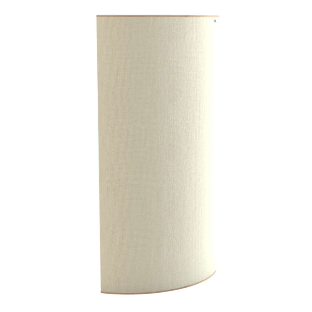 Standard Off-White GIK Acoustics Evolution PolyFusor™ Polycylindrical Diffuser in off-white fabric with a smooth curved acoustic design
