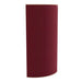 Standard Tummel GIK Acoustics Evolution PolyFusor™ Polycylindrical Diffuser in burgundy fabric with a smooth semi-cylindrical shape
