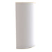 Standard White GIK Acoustics Evolution PolyFusor™ Polycylindrical Diffuser in white fabric with a sleek curved panel design
