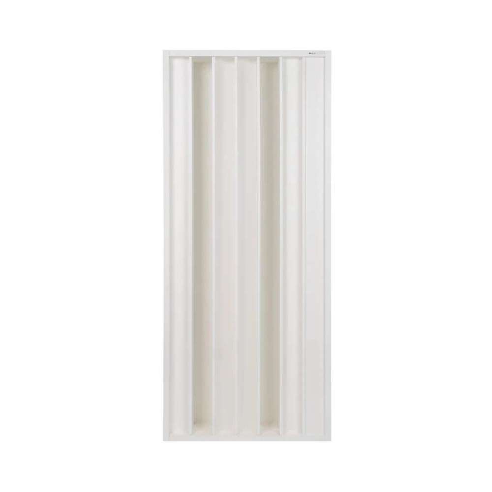Standard White GIK Acoustics Q7D Quadratic Residue Diffuser white acoustic panel with vertical wells for improved sound diffusion