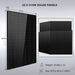 Sun Gold Power 16000W 48VDC 120V/240V LiFePO4 25.6KHW Lithium Battery Off-Grid Solar Kit with 32 black 415W solar panels