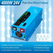 Sun Gold Power 4000W DC 24V Pure Sine Wave Inverter With Charger highlighting pure sine wave output, 12000W peak surge, and built-in battery charger