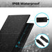 Sun Gold Power 440W Mono Black N-Type Solar Panel graphic shows its IP68 waterproof junction box and MC4-compatible connectors in a rain-resistant design