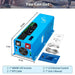 Sun Gold Power 6000W DC 24V Split Phase Pure Sine Wave Inverter With Charger with dimensions, LCD remote, BTS cable, and user manual