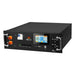 Sun Gold Power CoreX 5 Pro Server Rack 48V 100Ah Residential Energy Storage Battery Pack shown from the front with an LCD display, power terminals, and rack-mount handles