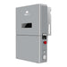 Sun Gold Power High Voltage 11400W Hybrid Split Phase Inverter with APS Transmitter shown in a front angled view with a compact wall-mounted design, display panel, power switch, and rapid shutdown button