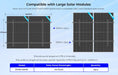 Sun Gold Power Modular & Expandable Ground Mount Brackets compatible with most 370W–590W large solar panels