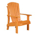 Tangerine LuxCraft Royal Adirondack Chair