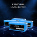 The 100A MPPT solar charge controller included with the Sun Gold Power 6000W 24VDC 120V/240V LiFePO4 10.24KWH Lithium Battery 2220W Solar Panel Off-Grid Solar Kit