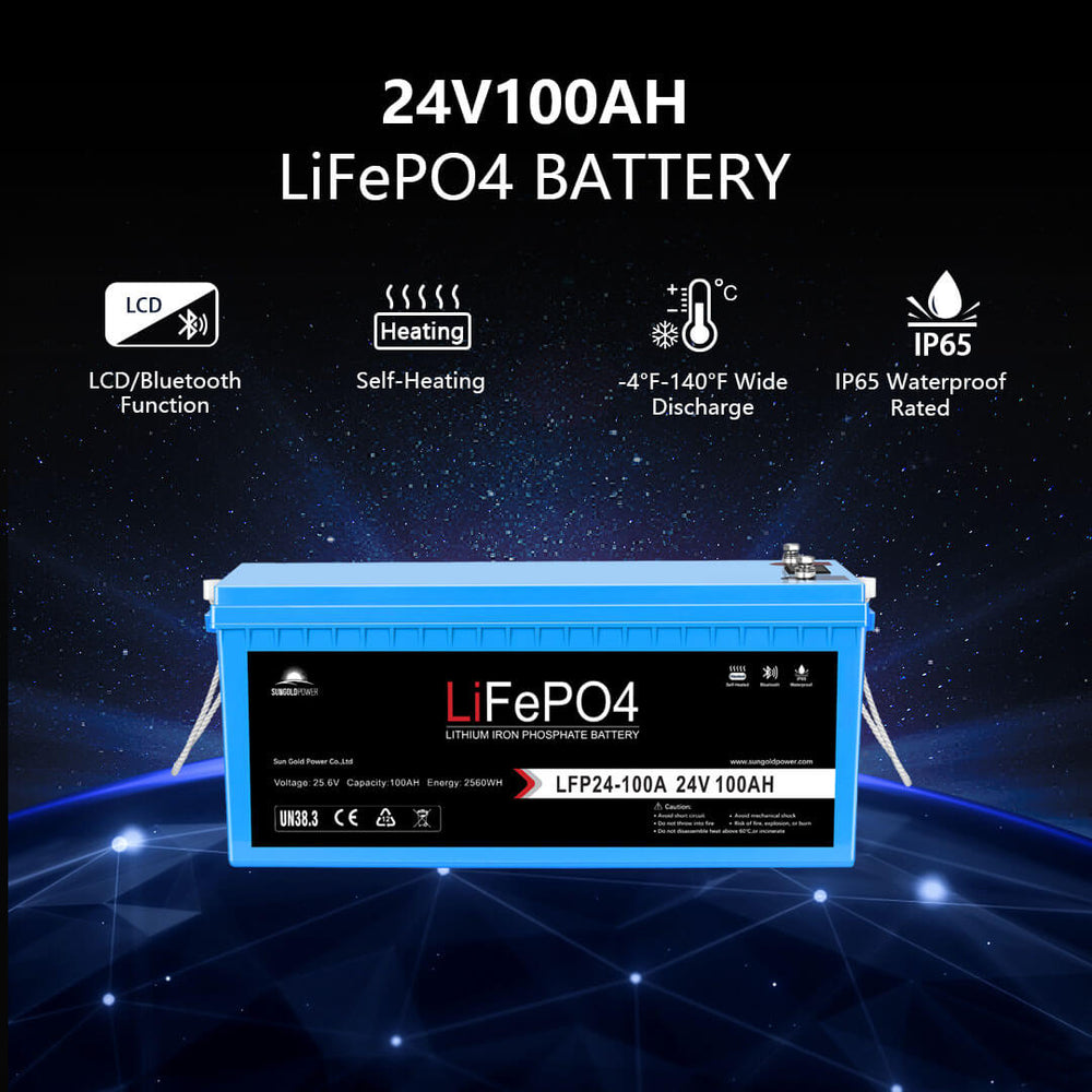 The breakers, cables, and mounting hardware included with the Sun Gold Power 6000W 24VDC 120V/240V LiFePO4 10.24KWH Lithium Battery 2220W Solar Panel Off-Grid Solar Kit